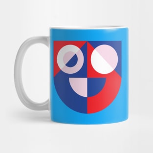 Vivid Geometric Composition Mug